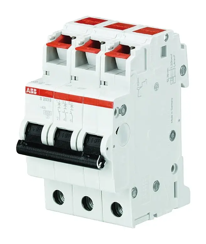 Knallerangebot ABB Leitungsschutzschalter C 16A 3p 400V 6kA 3TE AC 50Hz Zusatzeinrichtungen möglich IP20