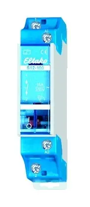 Markenware Eltako Stromstoßschalter 12VAC 1S 1TE 16A 250V DIN-Schiene T55mm mechanisch Schalter