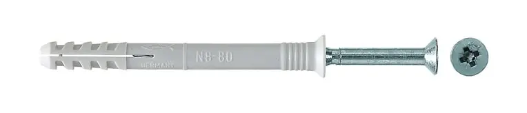 Top-Angebot Fischer Nageldübel Ø6 x 40 mm Kunststoff Phillips PH Nagel (Verpackungseinheit 50 Stück)