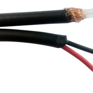 Bestpreis Videokabel 0,6/3,7 mm + 2x0,75, schwarz, 100 m (Verpackungseinheit 100 Meter)