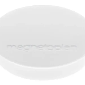Jetzt Bestellen Magnetoplan Magnet D30mm VE10 Haftkraft 700 g weiss