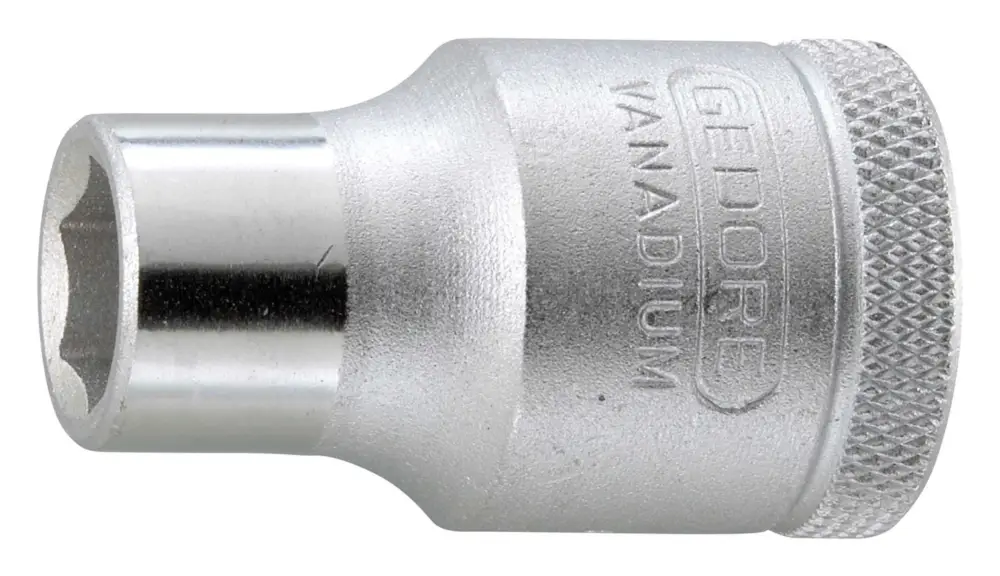 Gedore Steckschlüssel-Einsatz 1/2" Größe 25 mm 6-kant Geprüft