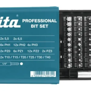 Direkt Vom Hersteller Makita Zubehör P-70144 61-teiliges Bit-Set in hochwertiger Kunststoffbox.