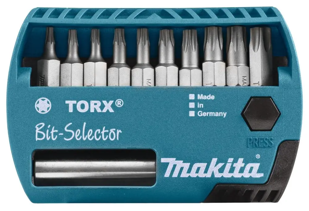 Makita Accessoires P-53768 Schroefbitset 11-dlg "TORX" Schneller Versand
