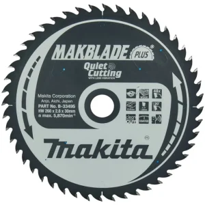 Aktuell Makita Accessoires B-33495 Makblade-Plus 260x30x2.8 48T 20g