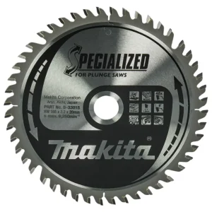 Aktuell Makita Accessoires B-33015 Lame de scie HM Specialized 165 x 20 x 48T