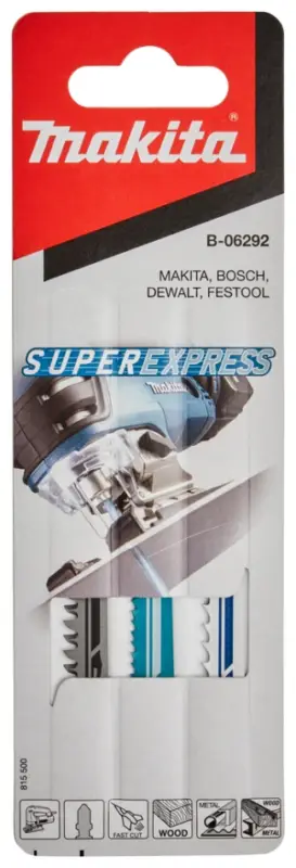 Makita Zubehör B-06292 Stichsägeblatt Set 3-teilig Preiswert