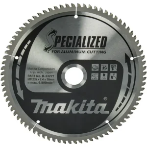 Heißes Angebot Makita Zubehör B-33277 HM-Sägeblatt Spec. Aluminium 235 x 30 x 80T