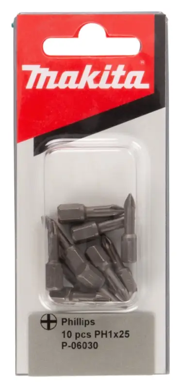 Direkt Vom Hersteller Makita Zubehör P-06030 Schraubenbit PH1x25 mm 10 Stück.
