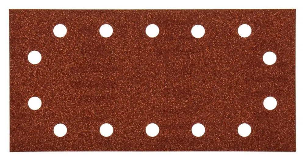 Makita Accessoires P-43050 feuille abrasive 115x228 mm Grain 100 Rouge 10 pcs. Top-Seller