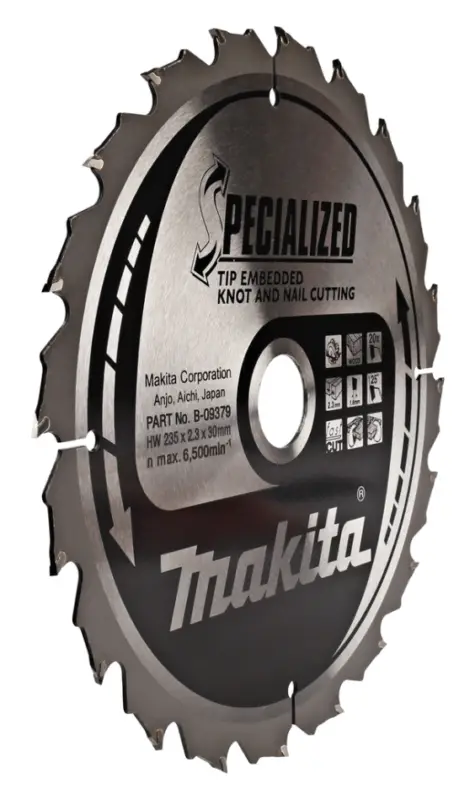 Nur Für Kurze Zeit Makita Zubehör B-09379 HM-Sägeblatt Tip E 235 x 30 x 16T