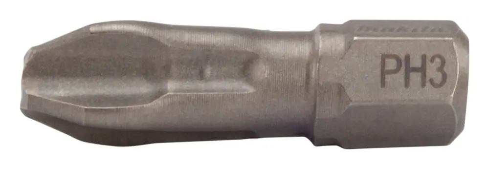 Makita Zubehör P-53350 Schrauberbit PH3x25 mm 3 Stück Highlight