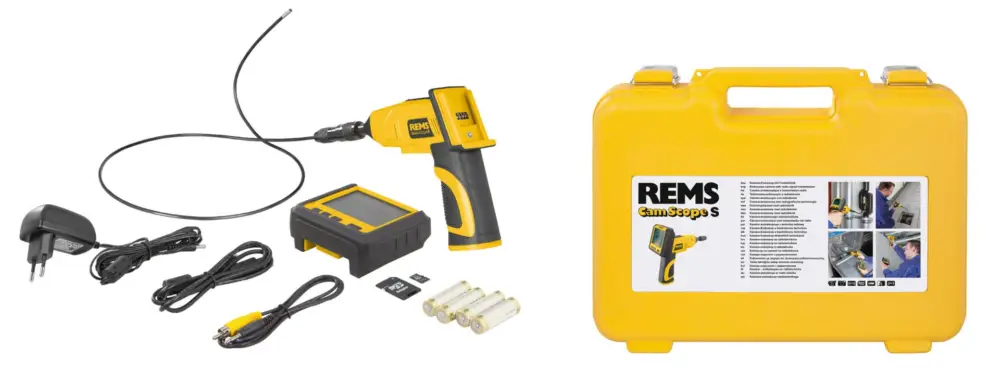 Rems 175132 R220 Endoscopio con cámara CamScope S Set 4.5-1 con transmisión de señal inalámbrica Meistverkauft