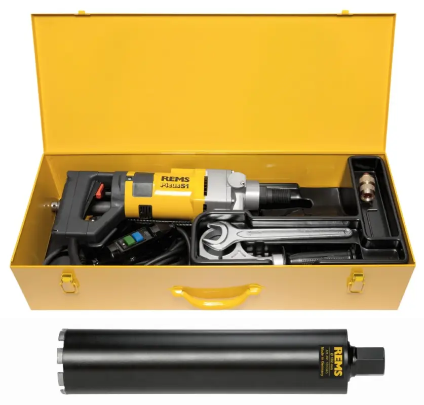 Markenware Rems 180020 R220 180020 Picus S1 Set 62 Diamant-Kernbohrmaschine Nass/Trocken