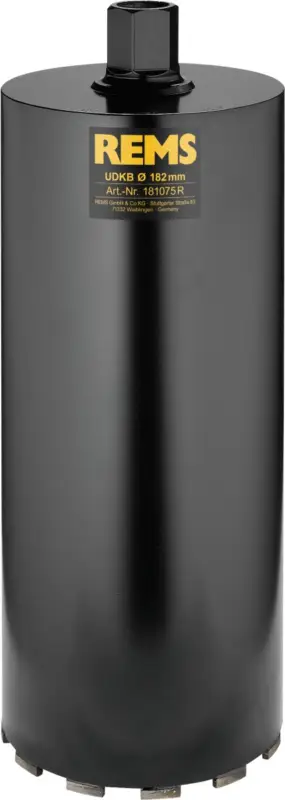 Saisonangebot Rems 181075 R 181075 UDKB 182x420xUNC 1 1/4 Diamant-Bohrkrone nass/trocken