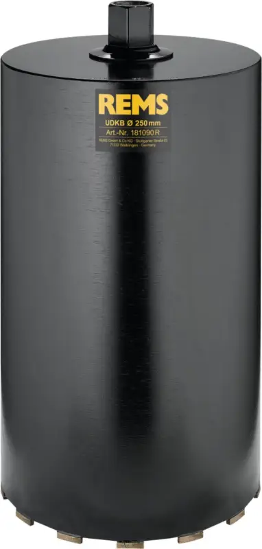 Rems 181090 R 181090 UDKB 250x420xUNC 1 1/4 Diamant-Kernbohrkrone nass/trocken Must-Have
