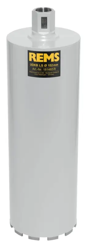 Rems 181465 R UDKB-LS 152x420xUNC 1 1/4 Couronne diamantée, soudée au laser Sec/humide Neue Kollektion