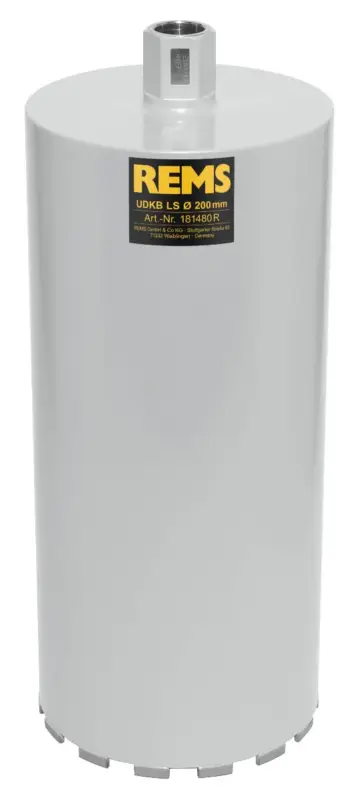 Rems 181480 R UDKB-LS 200x420xUNC 1 1/4 Couronne diamantée, soudée au laser Sec/humide Günstig