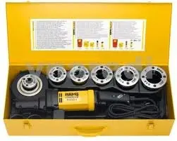 Preisknaller Rems 540025 R220 Amigo 2 Compact Set M 20-25-32-40-50(M x 1,5) Elektrisch Draadsnij-ijzer met Snelwisselsnijkoppen leasen