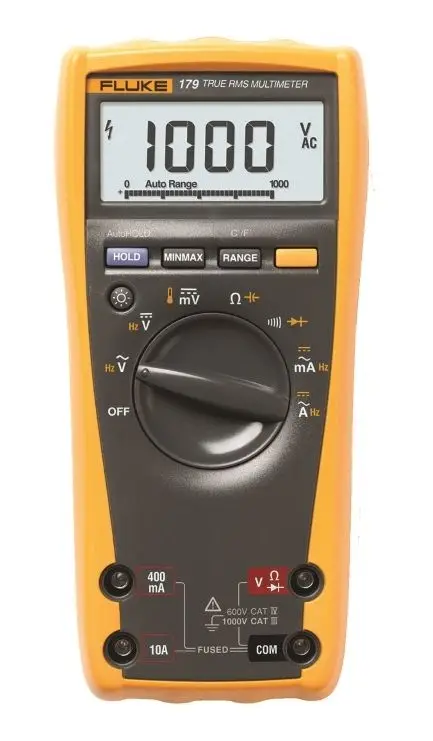 Fluke 1592842 Multimètre Fluke 179 Zertifiziert