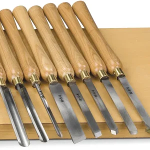 Holzstar 715931011 Drehmeißelsatz 8-teilig Begrenztes Angebot