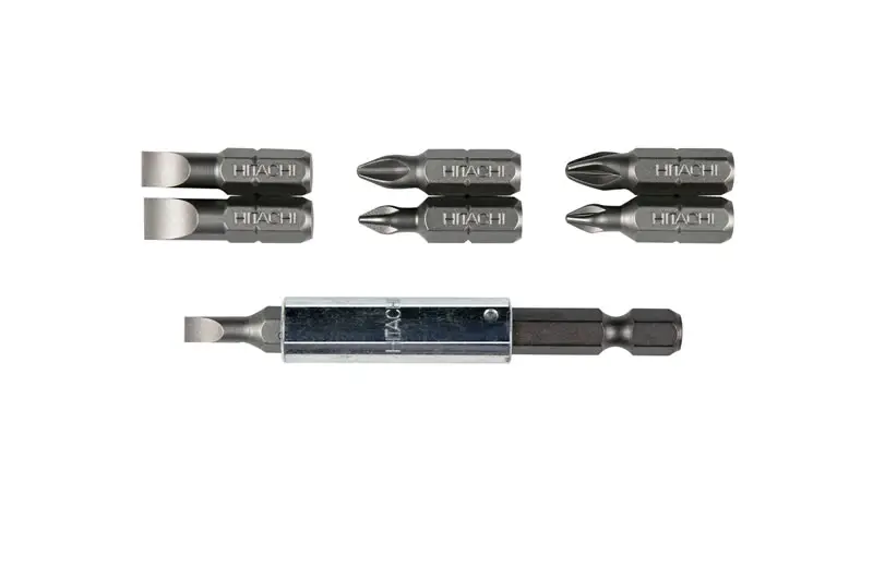 Rabatt HiKOKI Akcesoria 752397 Magnetyczny uchwyt na bity 1/4" z 7 bitami