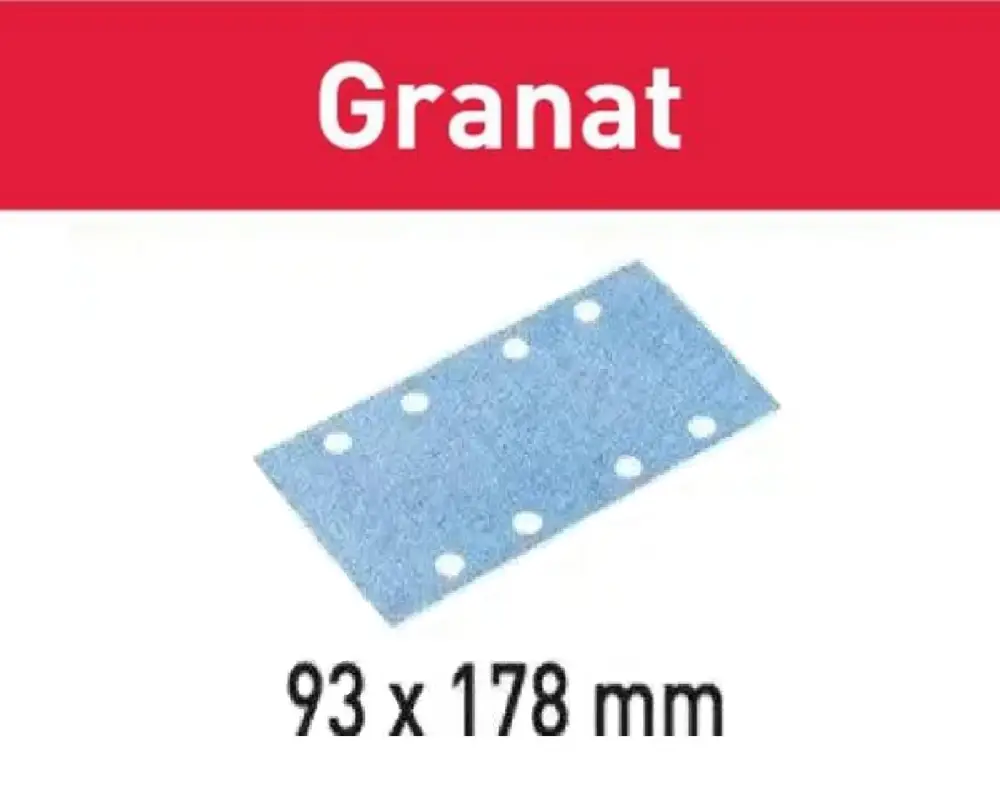 Festool Accessoires 498936 Abrasifs STF 93X178 P120 GR/100 Granat Wochenendangebot