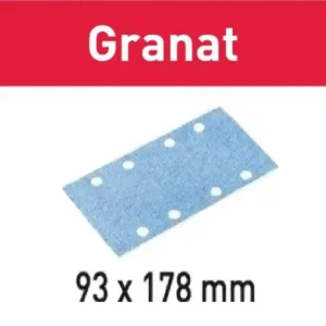 Festool Accesorios 498936 Planchas de lijado Granat STF 93x178/8 P120 GR/100 Heißes Angebot