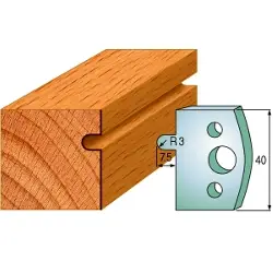Sichere Zahlung CMT 690.010 Para noży profilowych wysokość 40 mm ilość 10