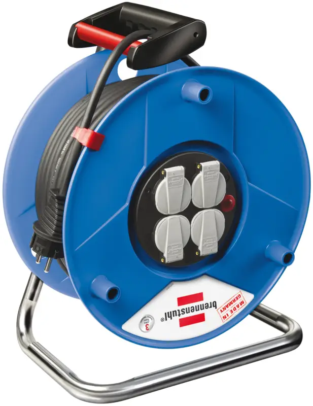 Kracherpreis Brennenstuhl 1208060 Bobina de cable Garant 50m H05VV-F 3G1.5