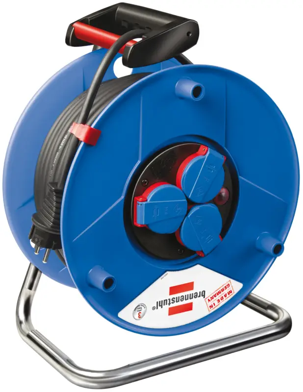 Brennenstuhl 1233120 Garant Kabeltrommel 40m H07RN-F 3G2.5 IP44 für Baustellen Mega-Angebot