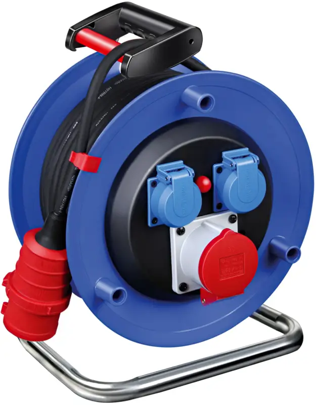 Markenprodukt Brennenstuhl 1237980 Garant cable reel CEE 1 30m H07RN-F 5G2,5 IP44 16A for jobsites