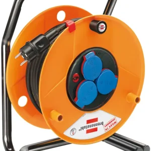 Top-Preis Brennenstuhl 1318930 Brobusta Kabeltrommel 40m H07RN-F 3G1,5 IP44 für Baustellen