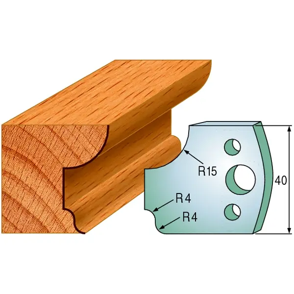 Abverkauf CMT 691.043 Paire de limiteurs hauteur 40 mm numéro 43