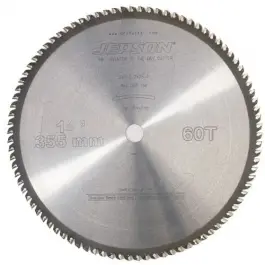 Heißes Angebot Jepson 600591 HM-Sägeblatt 355 mm 60 Zähne Gusseisen