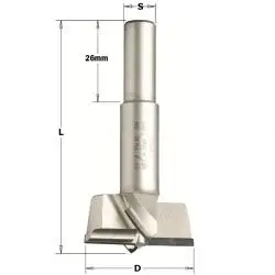 CMT 317.350.61 Diamant Cylinderkopboor, rechts 35mm. Preisreduziert