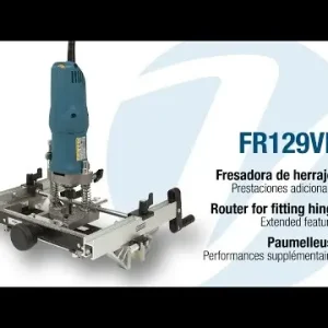 Virutex 2900820 VIR-FR129VB/2 FR129VB/250 Fräsmaschine für Türscharniere Versand Am Gleichen Tag