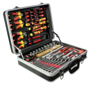 Markenprodukt Metal Works 855006917 Maletín de herramientas relleno VDE 68 piezas