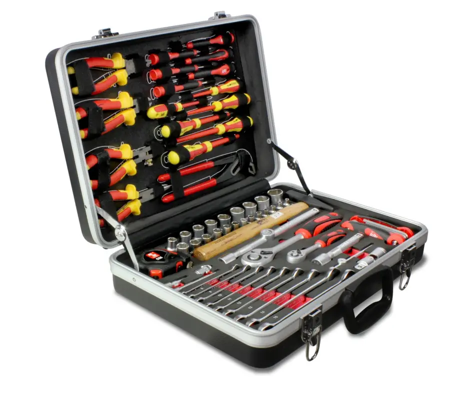 Metal Works 855006917 Gereedschapskoffer Gevuld VDE 68-delig leasen Sofort Bestellen