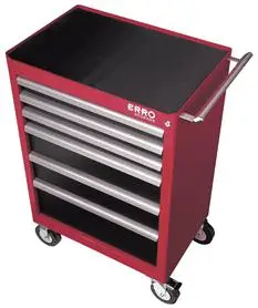 Schnäppchen Erro 1714006 Elite Rolwagen met 6 laden, kogelgelagerd