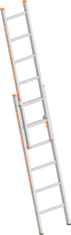 Zertifiziert Layher Schiebeleiter Alu 2x6 Sprossen