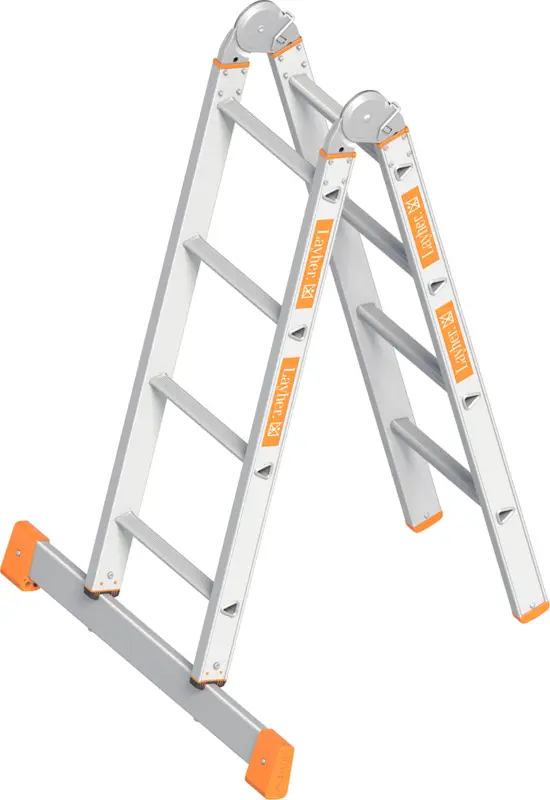 Layher Klappleiter Alu 2x4 Sprossen Direkt Vom Hersteller