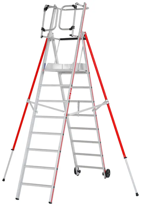 Jetzt Bestellen Hymer Plattformleiter ProTect 8 Sprossen
