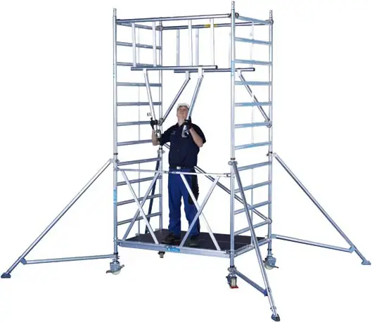 Klappgerüst ZARGES CompactMaster S-PLUS 1T - AH 4,60m Heißes Angebot