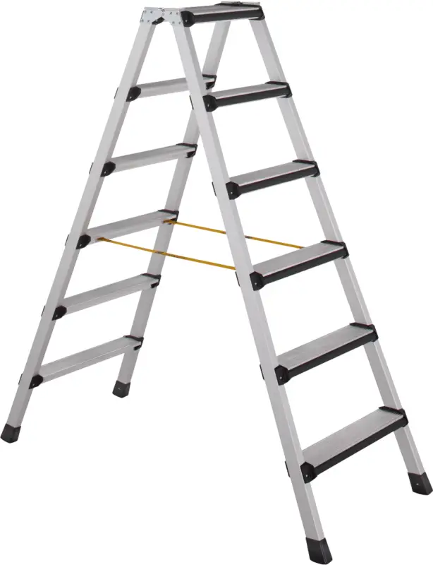 ZARGES Stufen Stehleiter Comfortstep B - 2x8 Stufen Sichere Zahlung