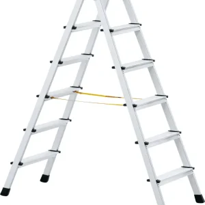 ZARGES Stufen Stehleiter XLstep B - 2x6 Stufen Preisknaller