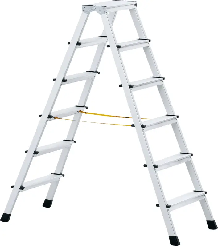 ZARGES Stufen Stehleiter XLstep B - 2x6 Stufen Preisknaller