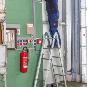 euroline Klappleiter PREMIUM Alu 2-teilig 2x4 Sprossen Direktkauf