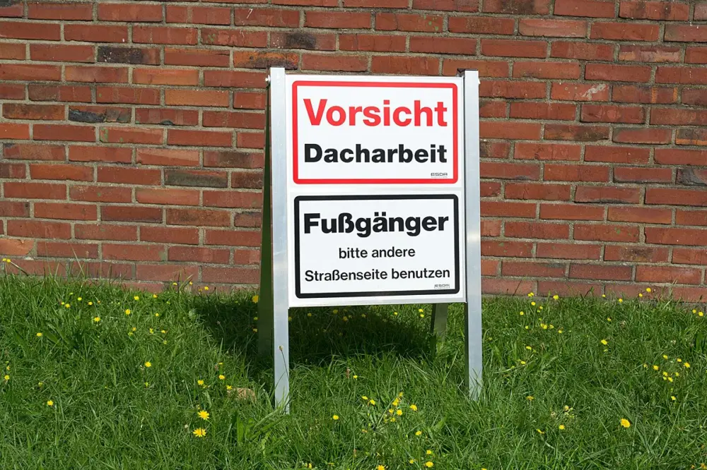 Preis Gesenkt ESDA Warn- u. Werbeschild Typ C