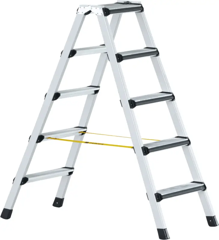 Markenprodukt ZARGES Stufen Stehleiter Comfortstep B - 2x5 Stufen
